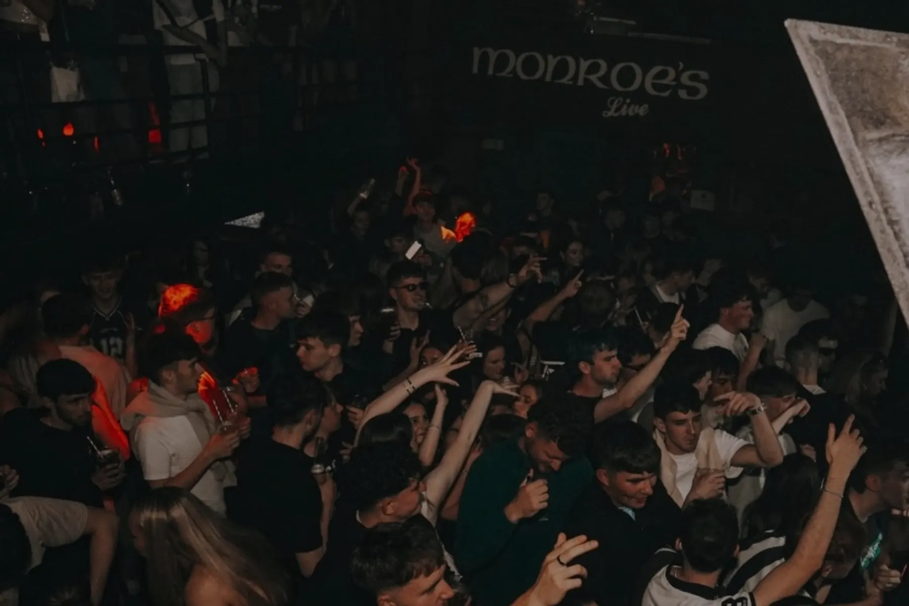 Runaway Club crowd and light texture from an official event visual